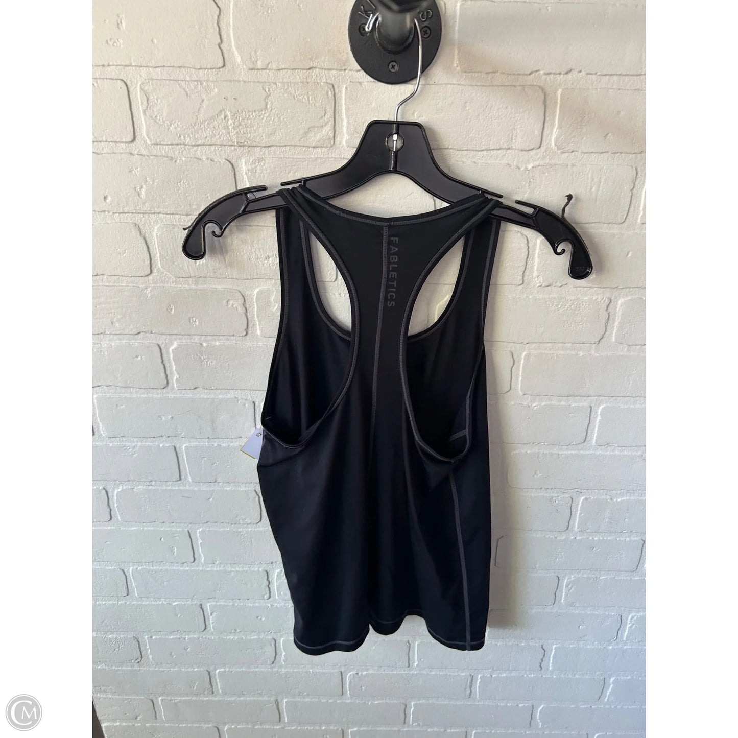 Athletic Tank Top By Fabletics In Black, Size: Xs