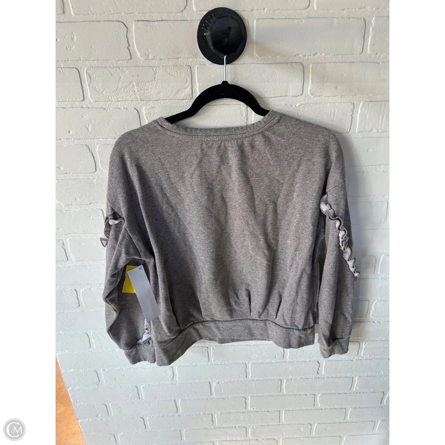 Top Long Sleeve By Vintage America In Tan, Size: S