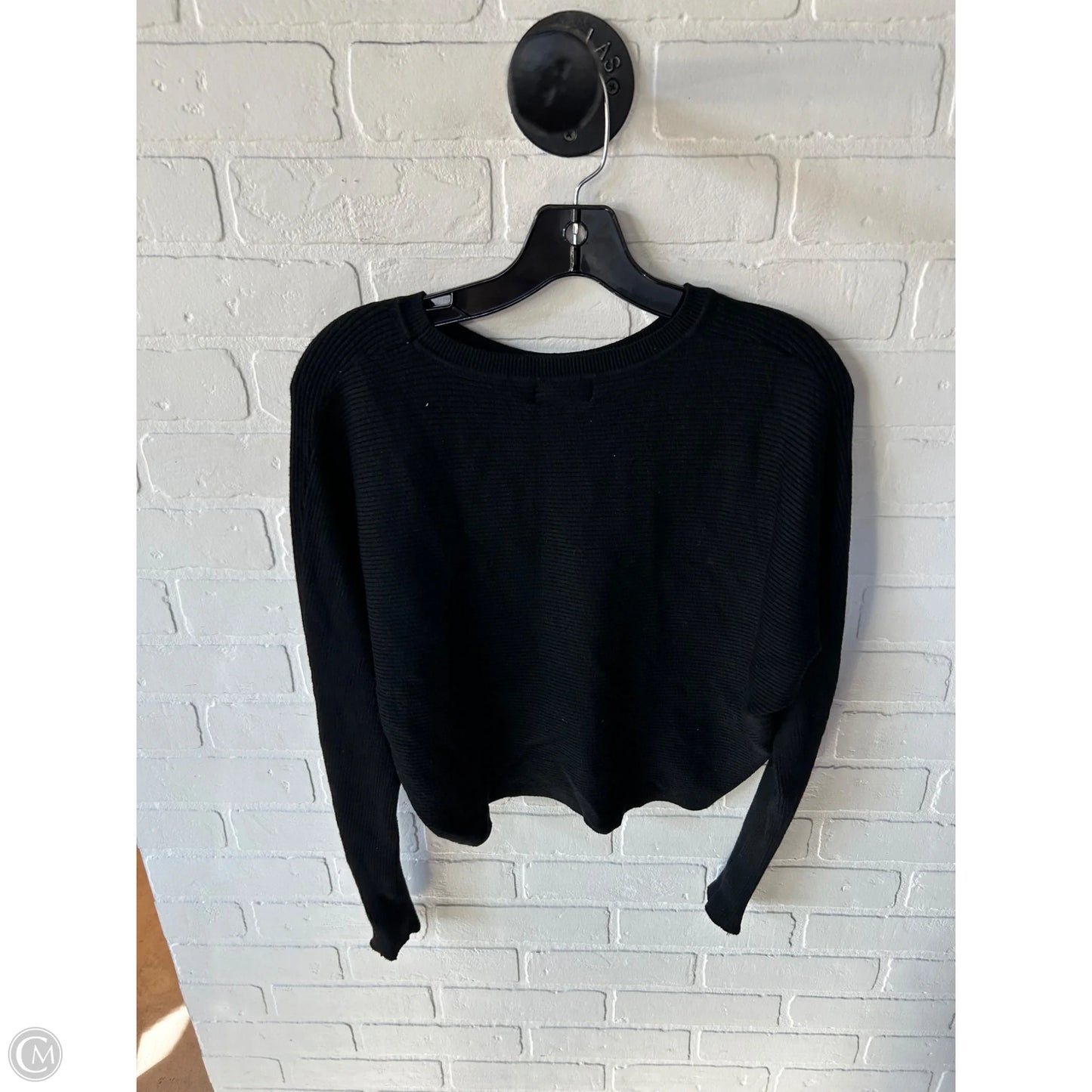 Sweater By Carmen By Carmen Marc Valvo In Black, Size: Xl