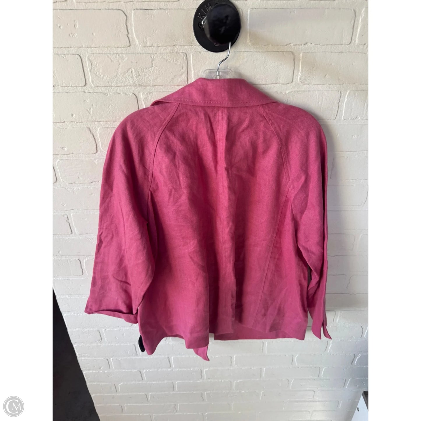Blazer By Talbots In Pink, Size: L