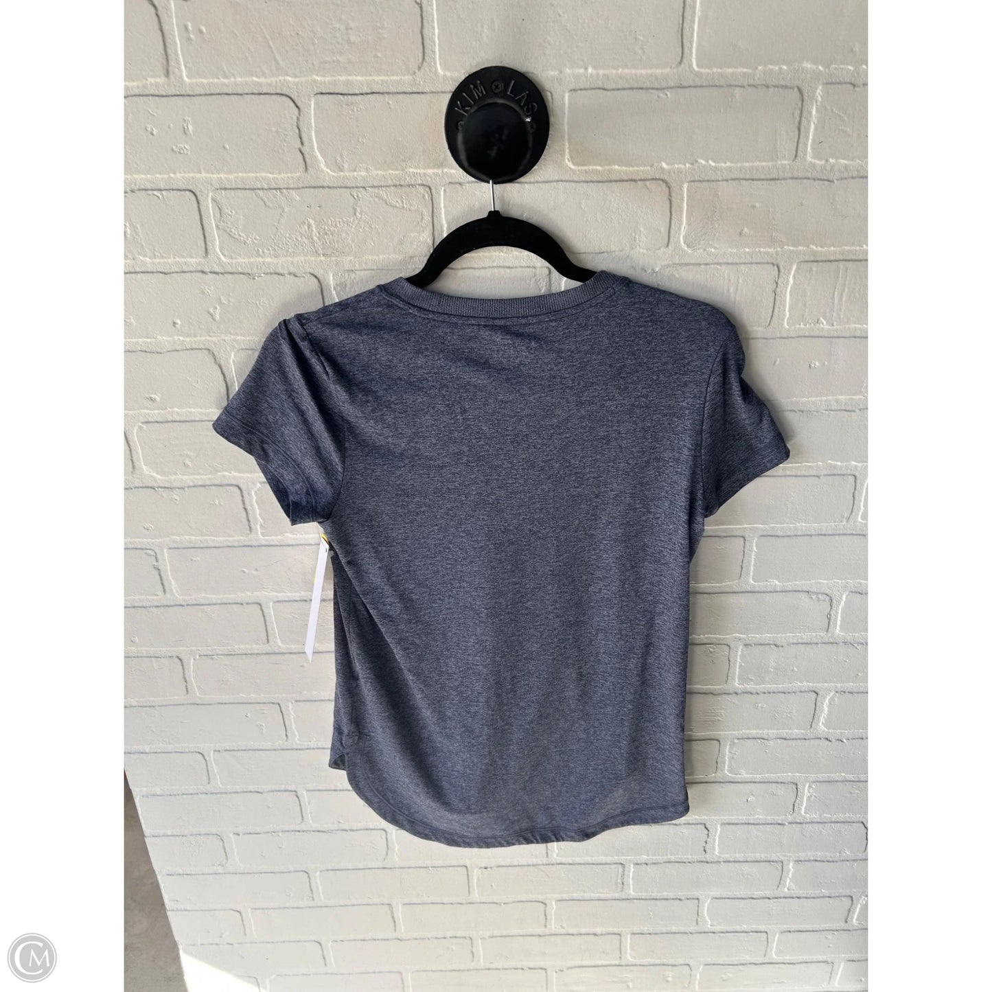 Athletic Top Short Sleeve By Athleta In Blue, Size: Xs