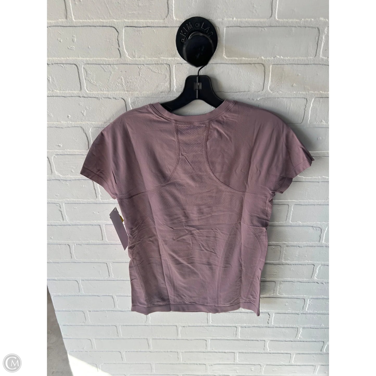 Athletic Top Short Sleeve By Athleta In Pink, Size: M