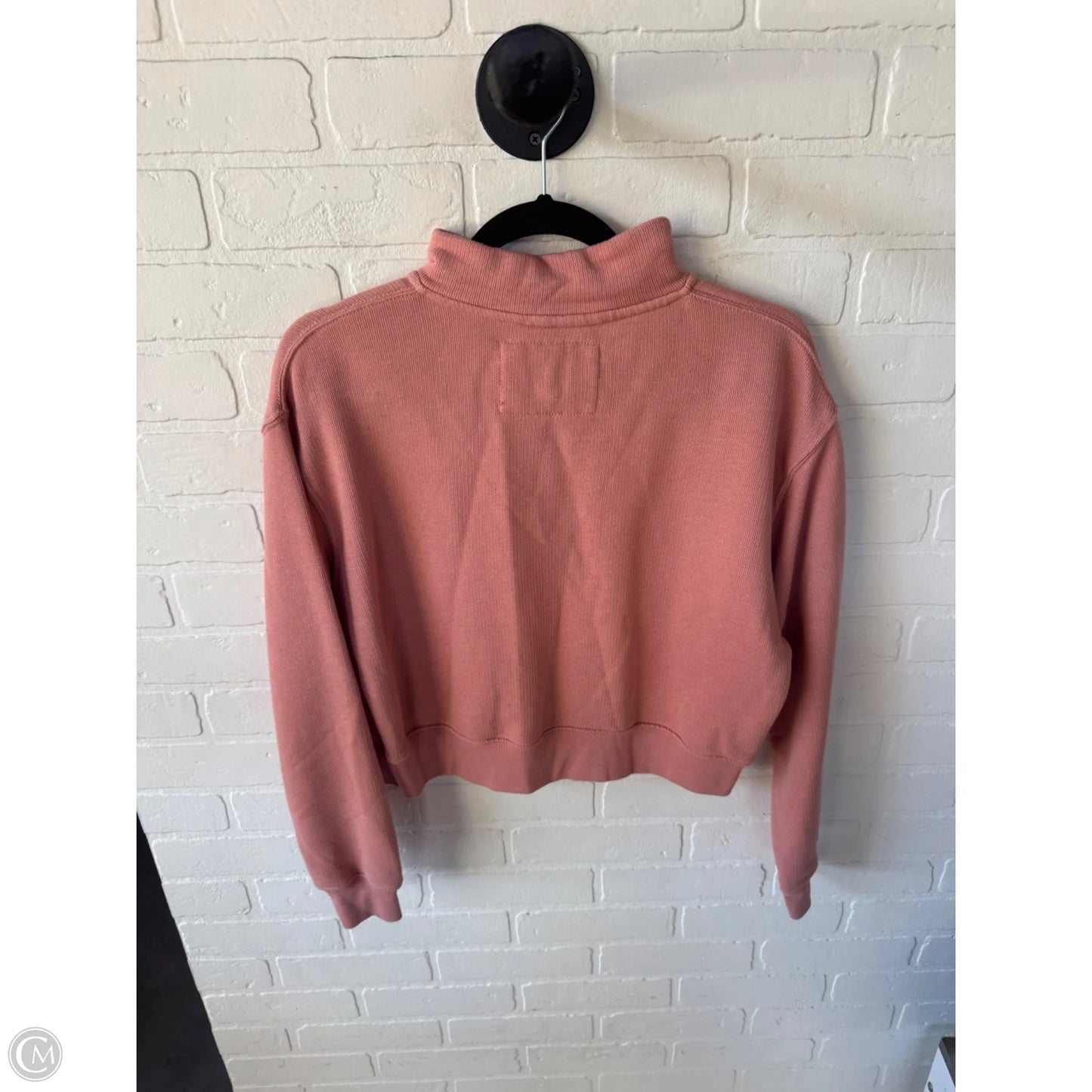 Sweatshirt Collar By American Eagle In Peach, Size: Xs