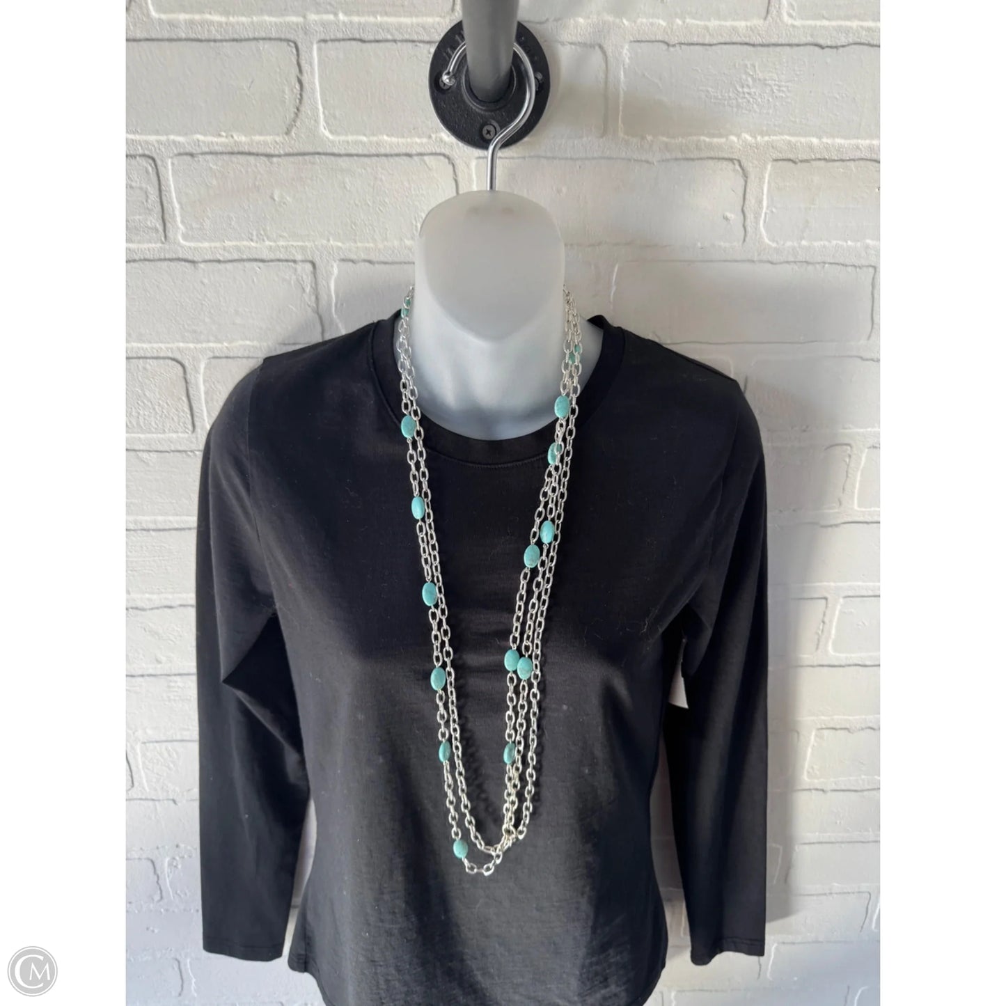 Necklace Layered By Clothes Mentor