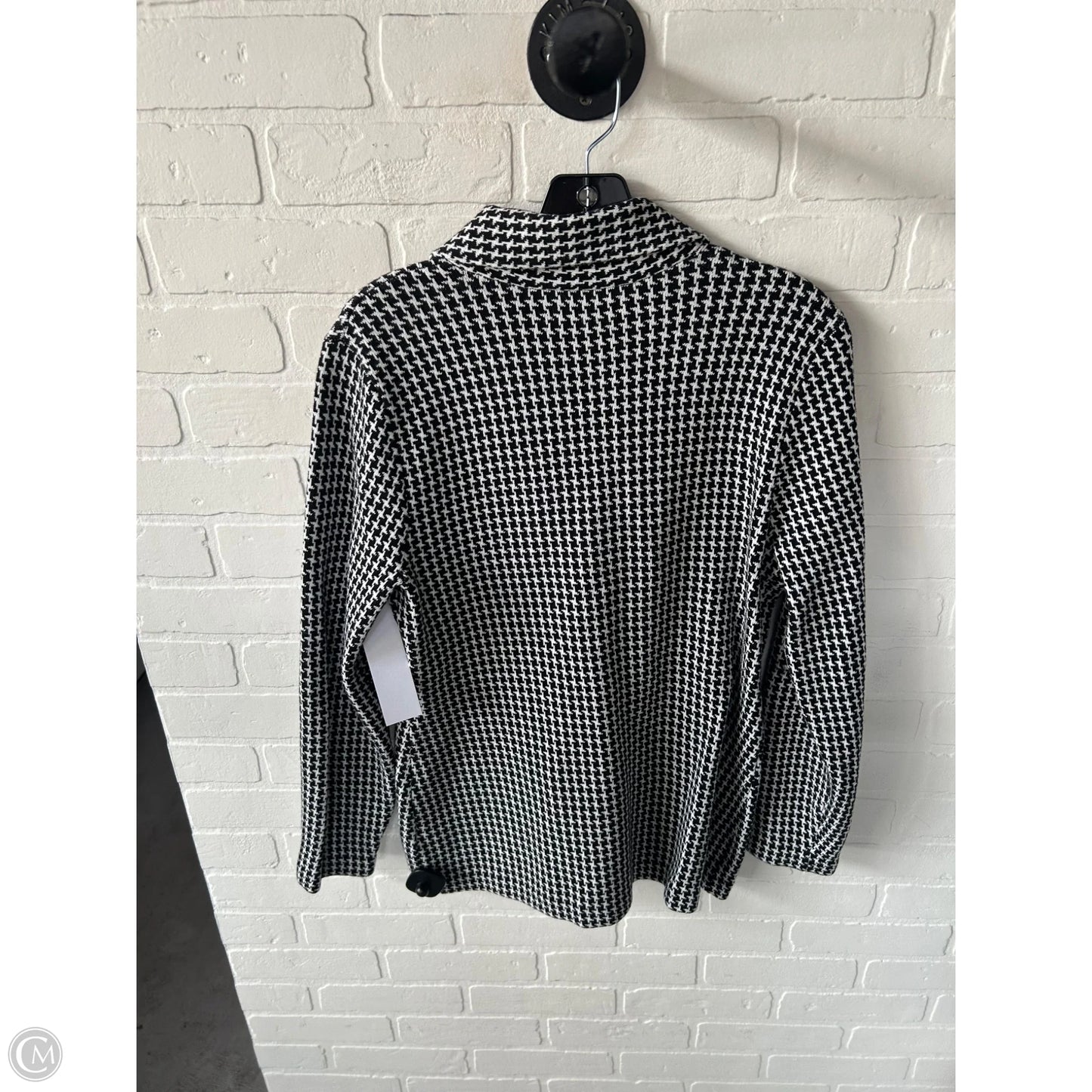 Blazer By Chaps In Black & White, Size: M