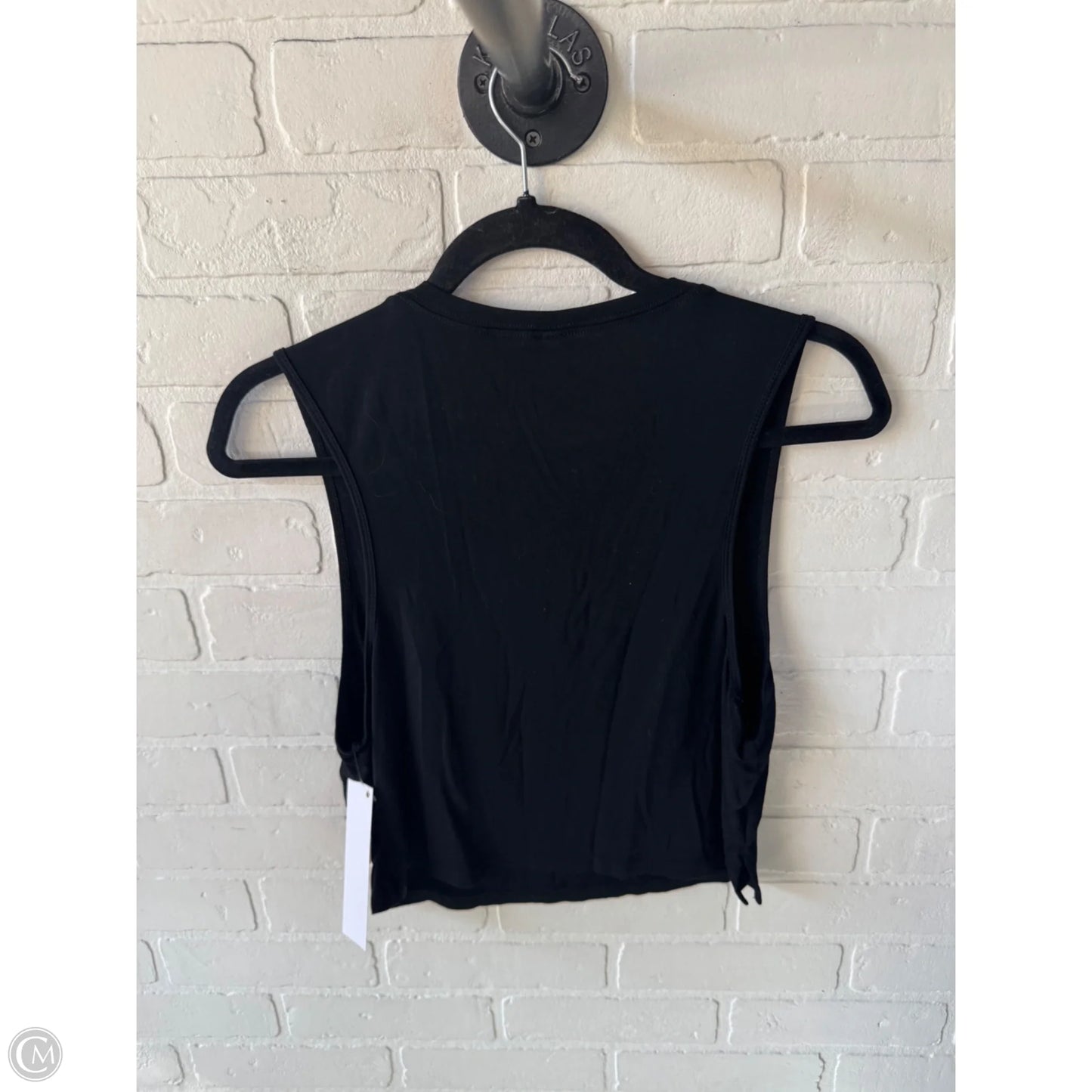 Top Sleeveless Basic By Clothes Mentor In Black, Size: M