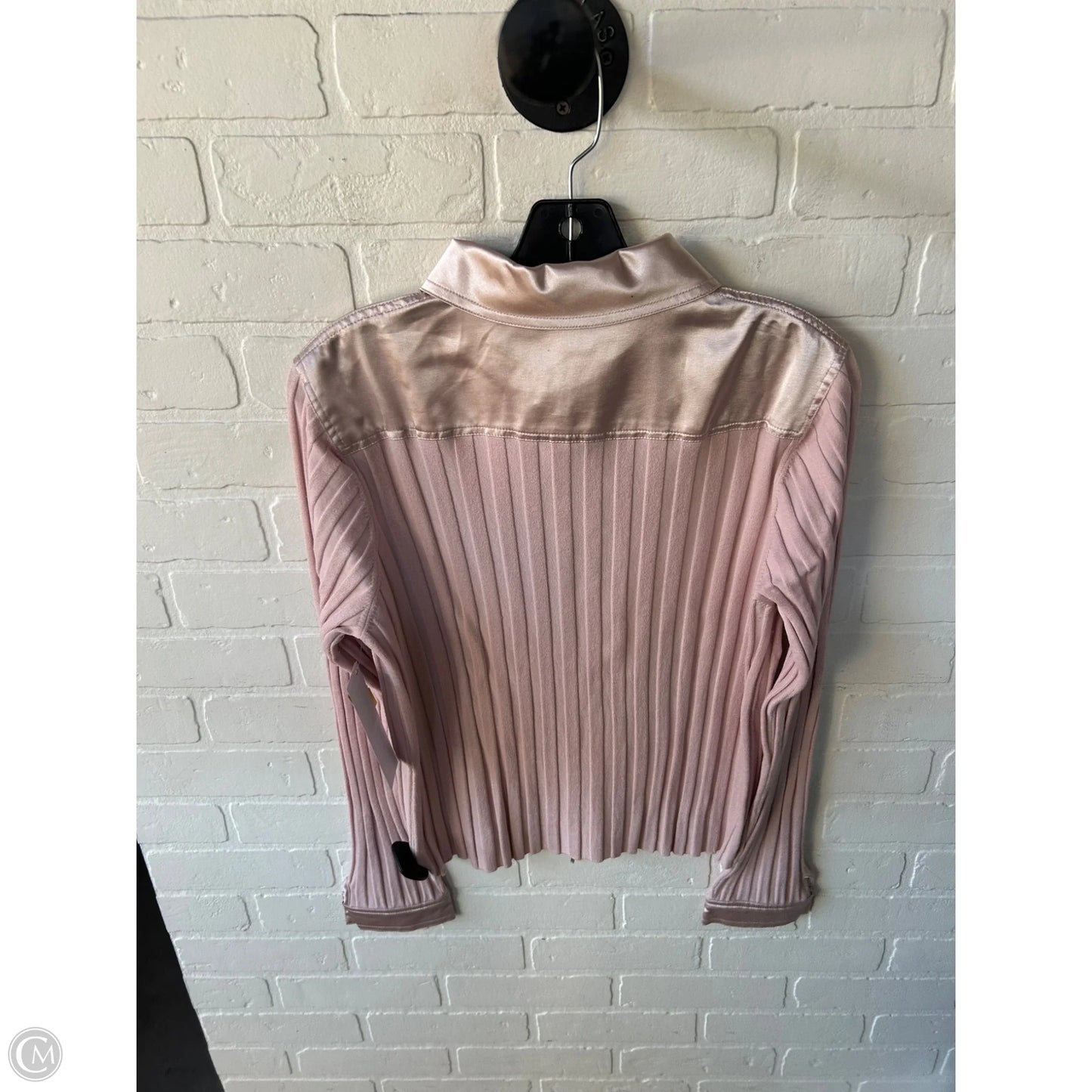 Jacket Shirt By Cabi In Pink, Size: Xl