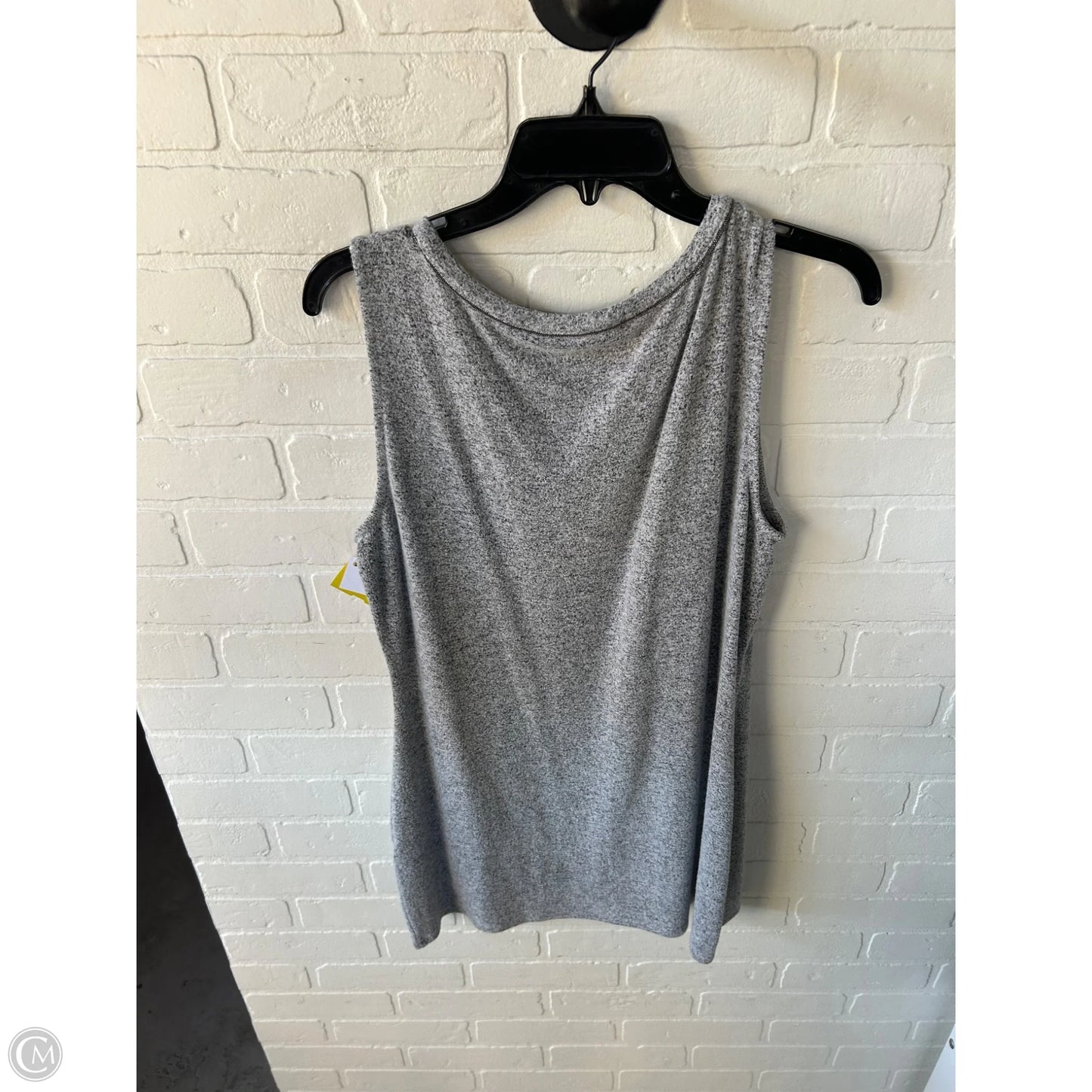 Top Sleeveless By White House Black Market In Grey, Size: L