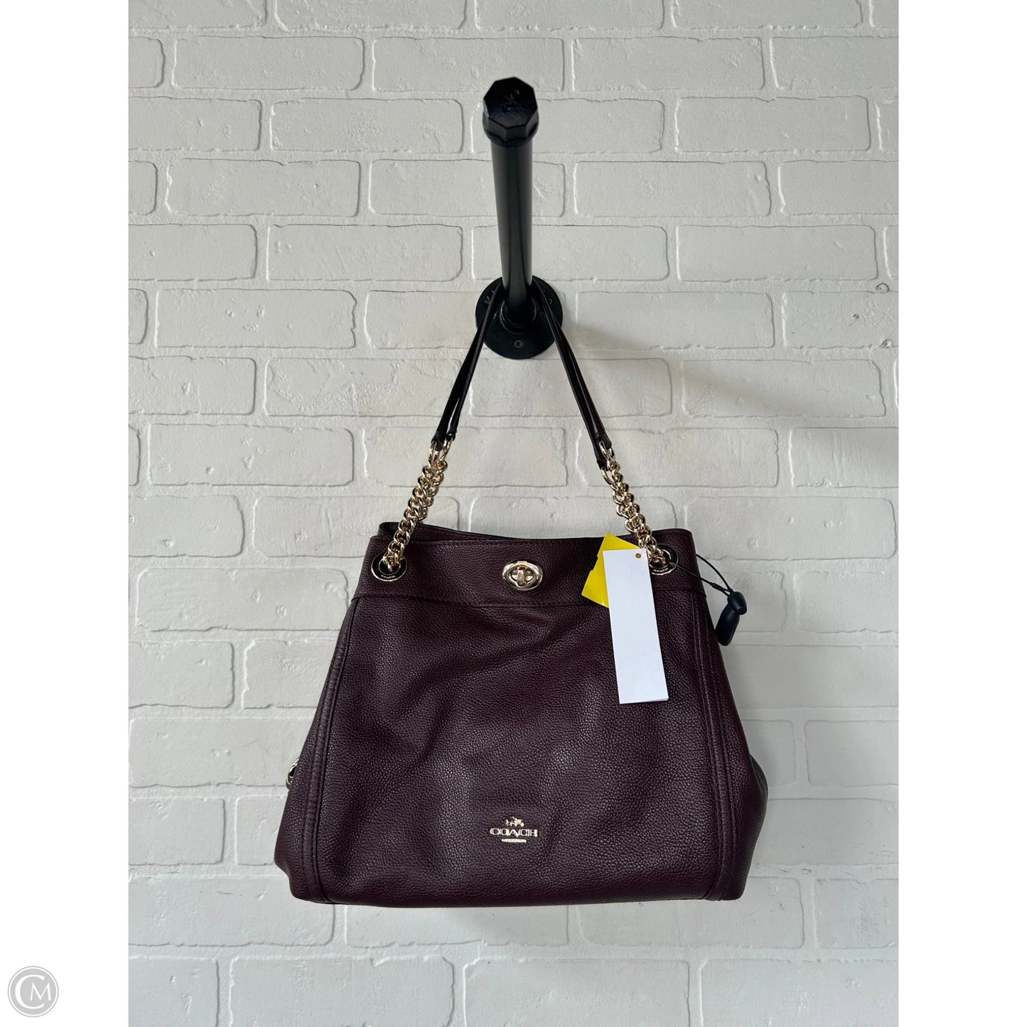 Handbag Designer By Coach, Size: Medium