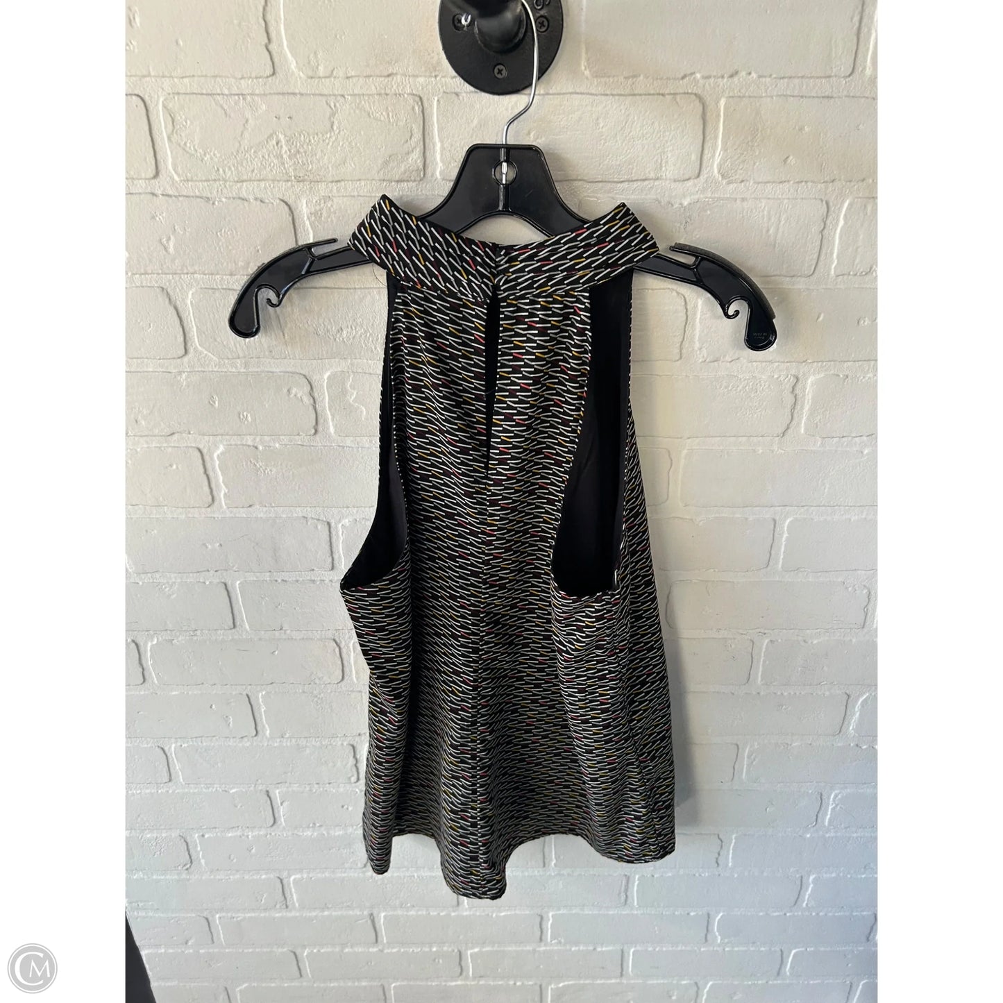 Top Sleeveless By White House Black Market In Black & Red, Size: M