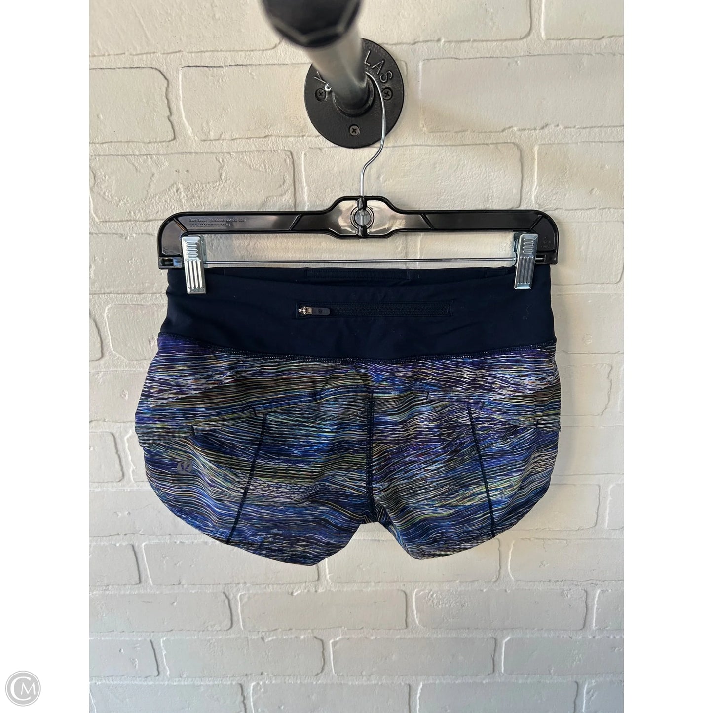 Athletic Shorts By Lululemon In Blue, Size: 2
