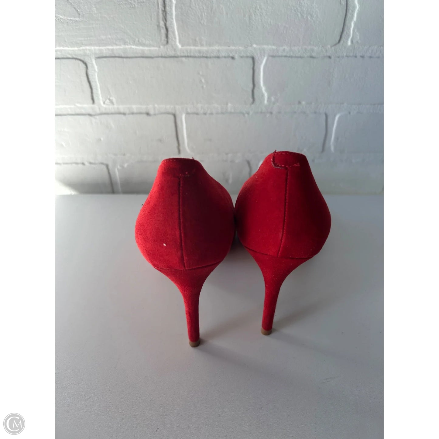 Shoes Heels Stiletto By Marc Fisher In Red, Size: 9