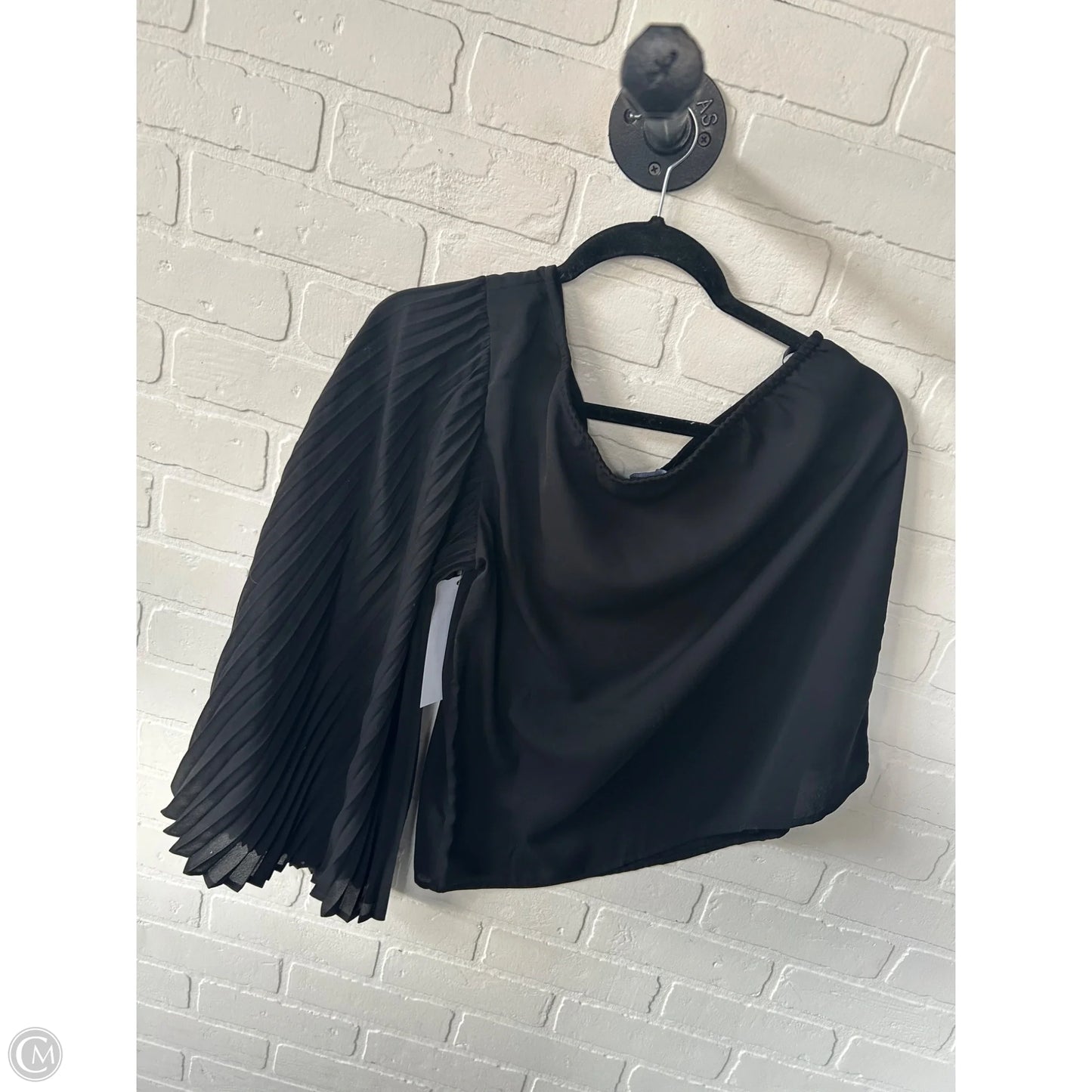 Top Long Sleeve By Inc In Black, Size: M