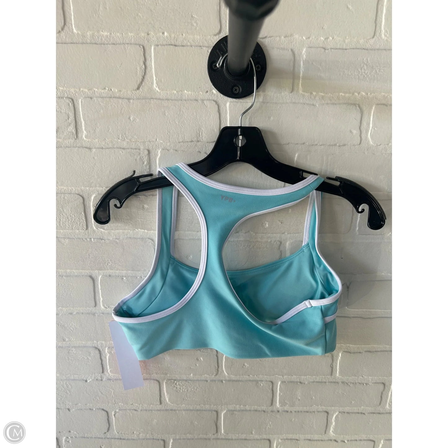 Athletic Bra By Ypb In Blue & White, Size: M