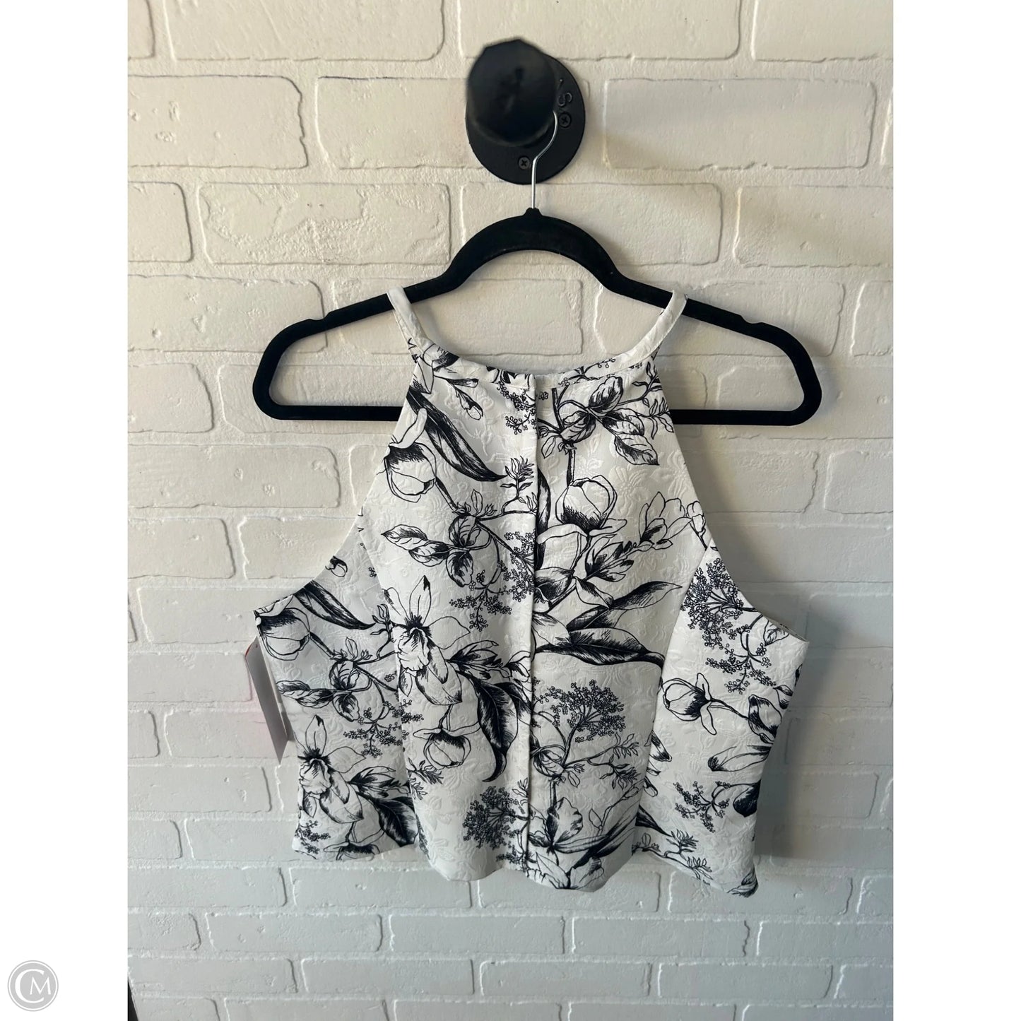 Top Sleeveless By White House Black Market In Black & White, Size: L