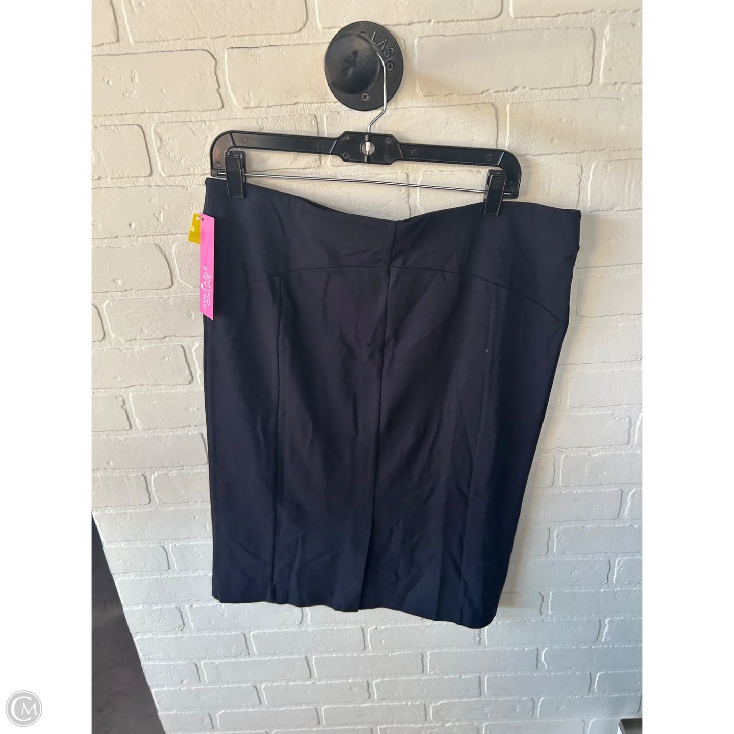 Skirt Midi By Ann Taylor In Blue, Size: 14