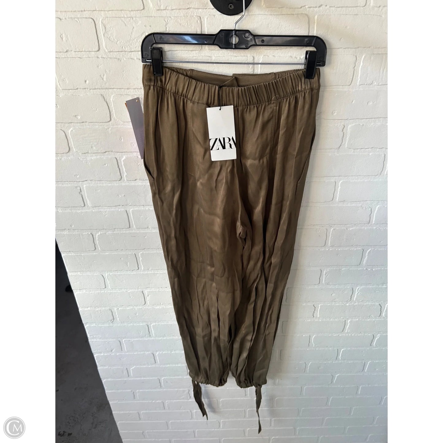 Pants Joggers By Zara In Bronze, Size: 4