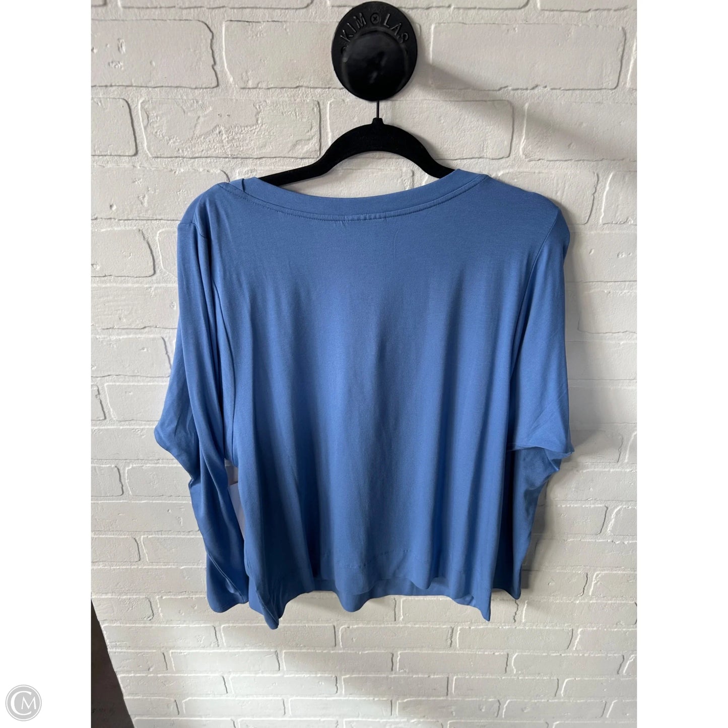 Top Long Sleeve Basic By J. Jill In Blue, Size: S