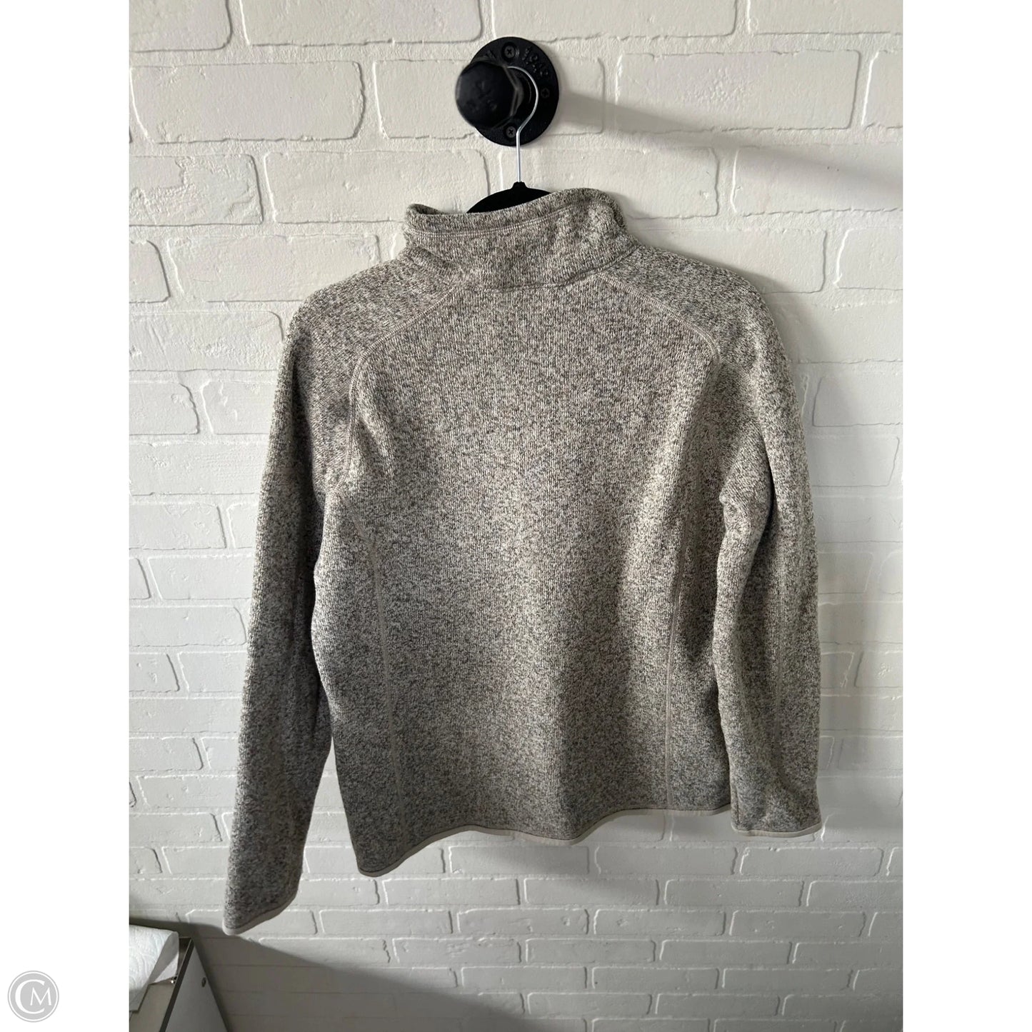 Jacket Fleece By Patagonia In Tan, Size: Xl