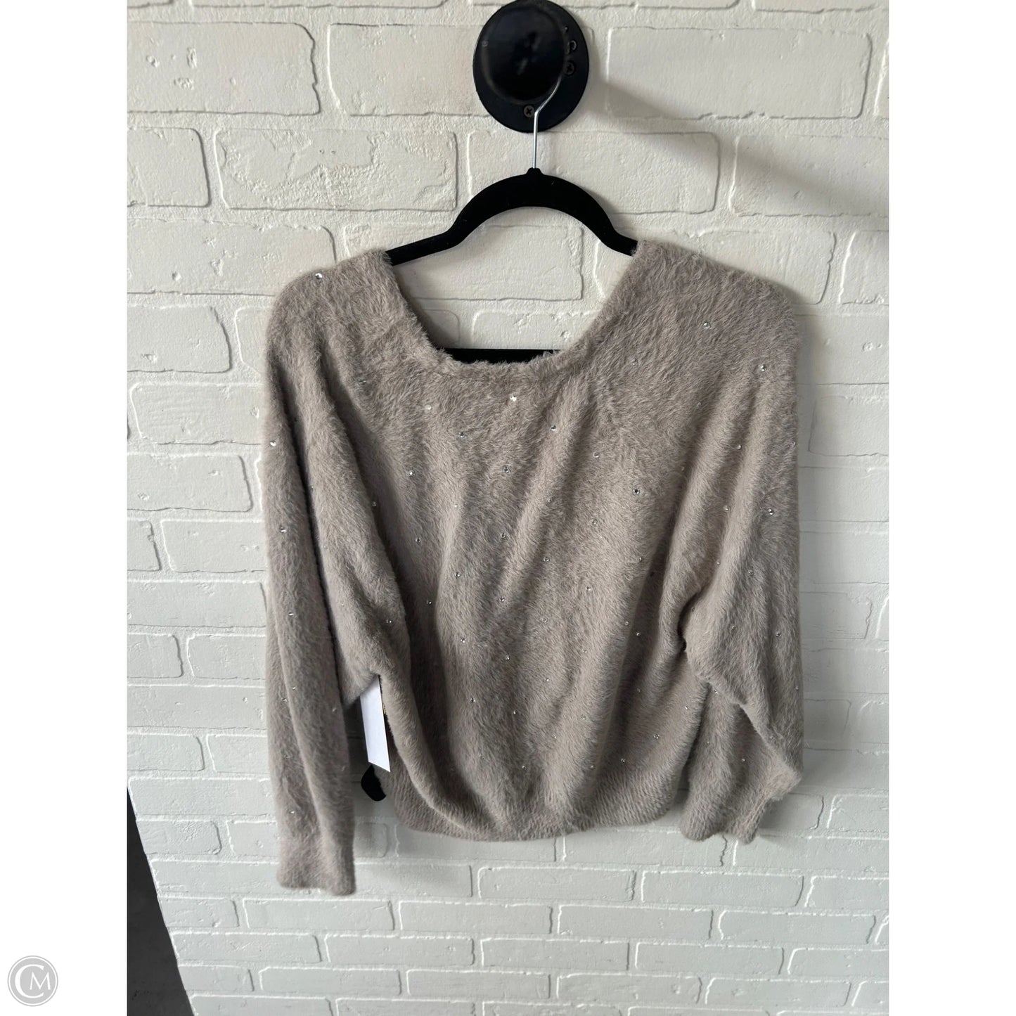 Sweater By Express In Tan, Size: M