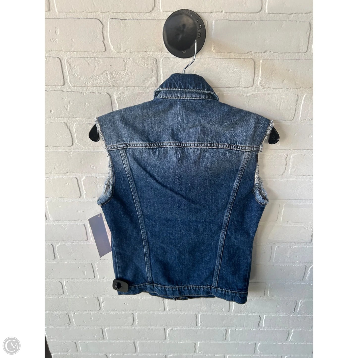 Vest Other By Cmc In Blue Denim, Size: Xs