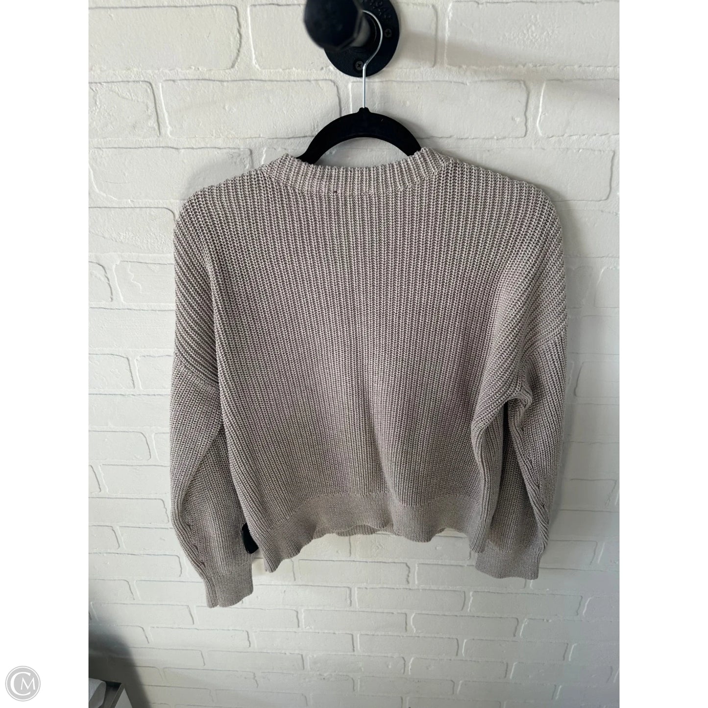 Sweater By Ann Taylor In Tan, Size: L
