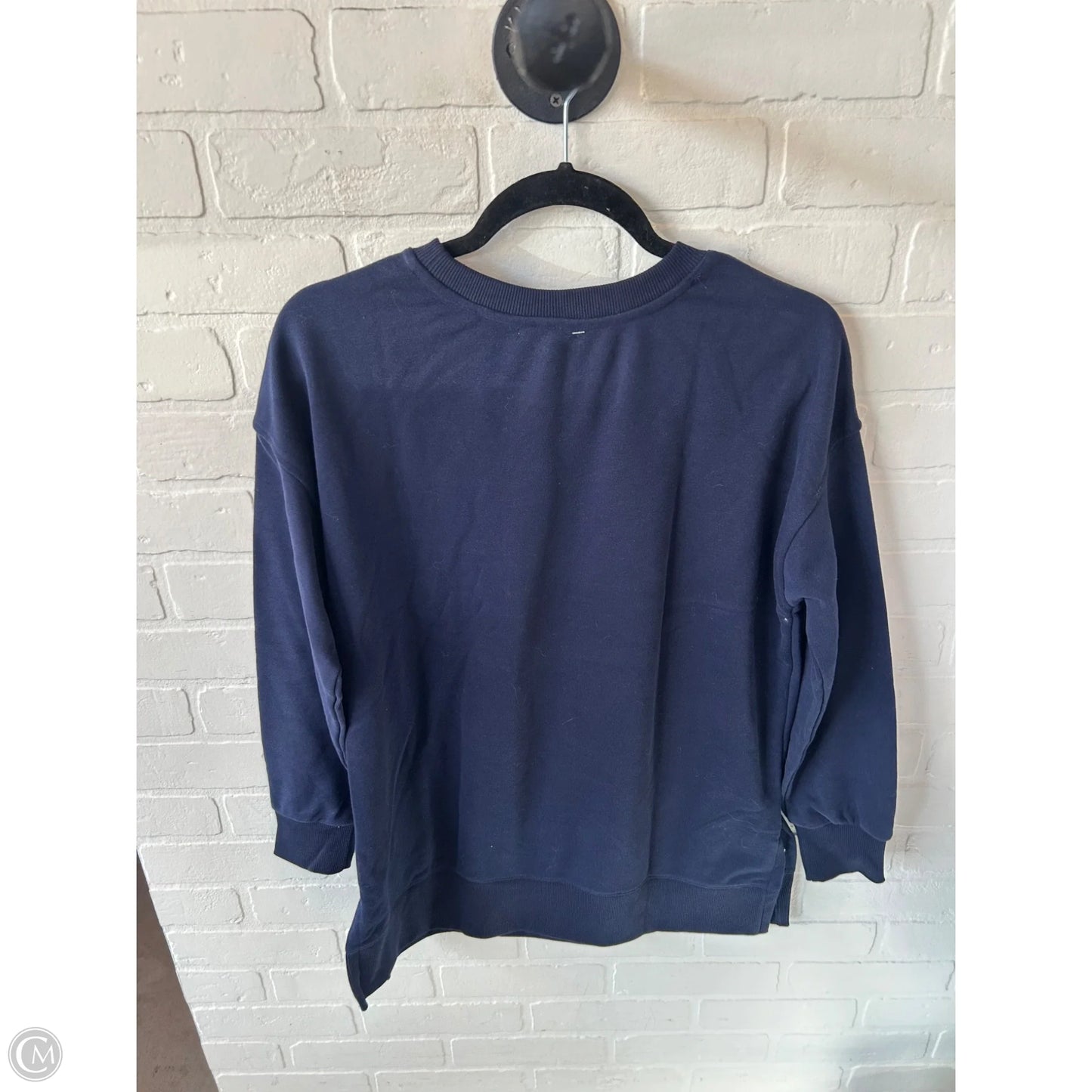 Sweatshirt Crewneck By Clothes Mentor In Blue, Size: S