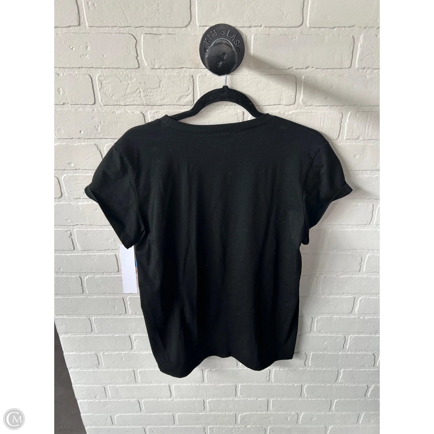 Top Short Sleeve Basic By Clothes Mentor In Black, Size: Xl