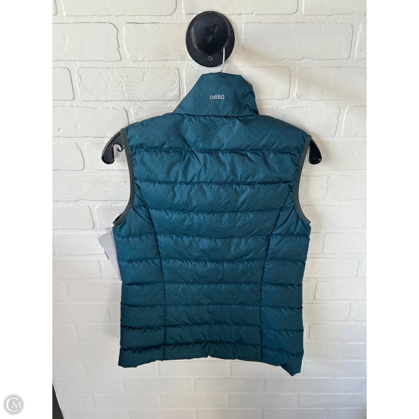 Vest Puffer & Quilted By Eddie Bauer In Blue, Size: Xs