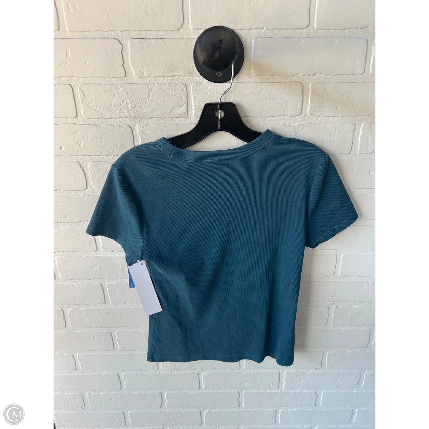 Top Short Sleeve Basic By Old Navy In Blue, Size: M