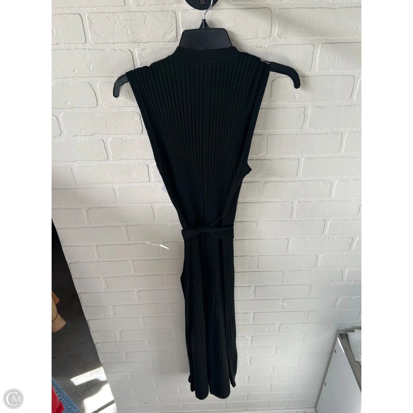 Dress Sweater By Magaschoni In Black, Size: L
