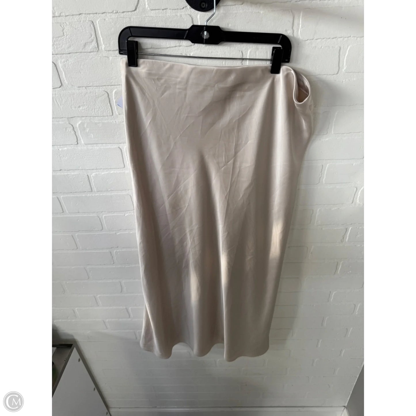 Skirt Maxi By Zara In Gold, Size: 16