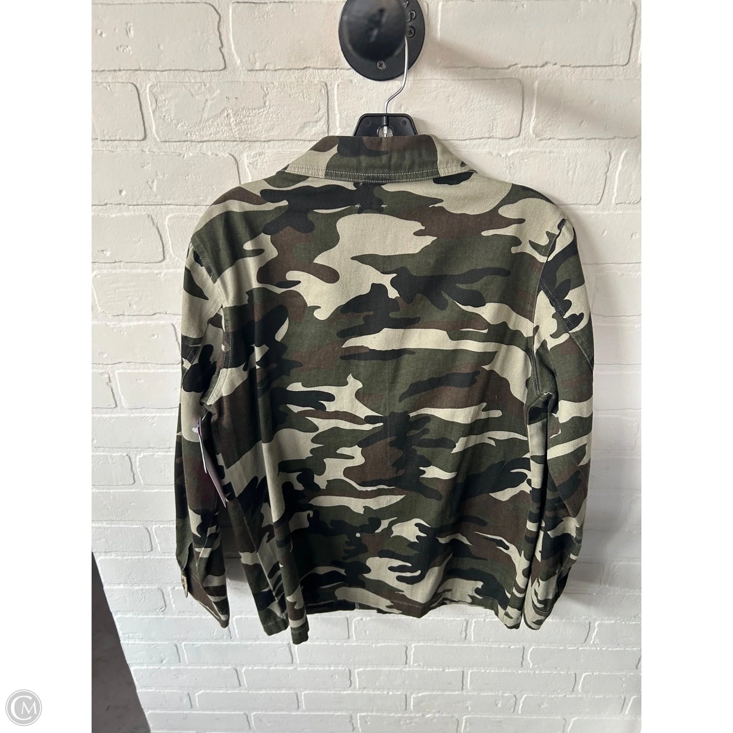 Jacket Shirt By Ellison In Green, Size: S