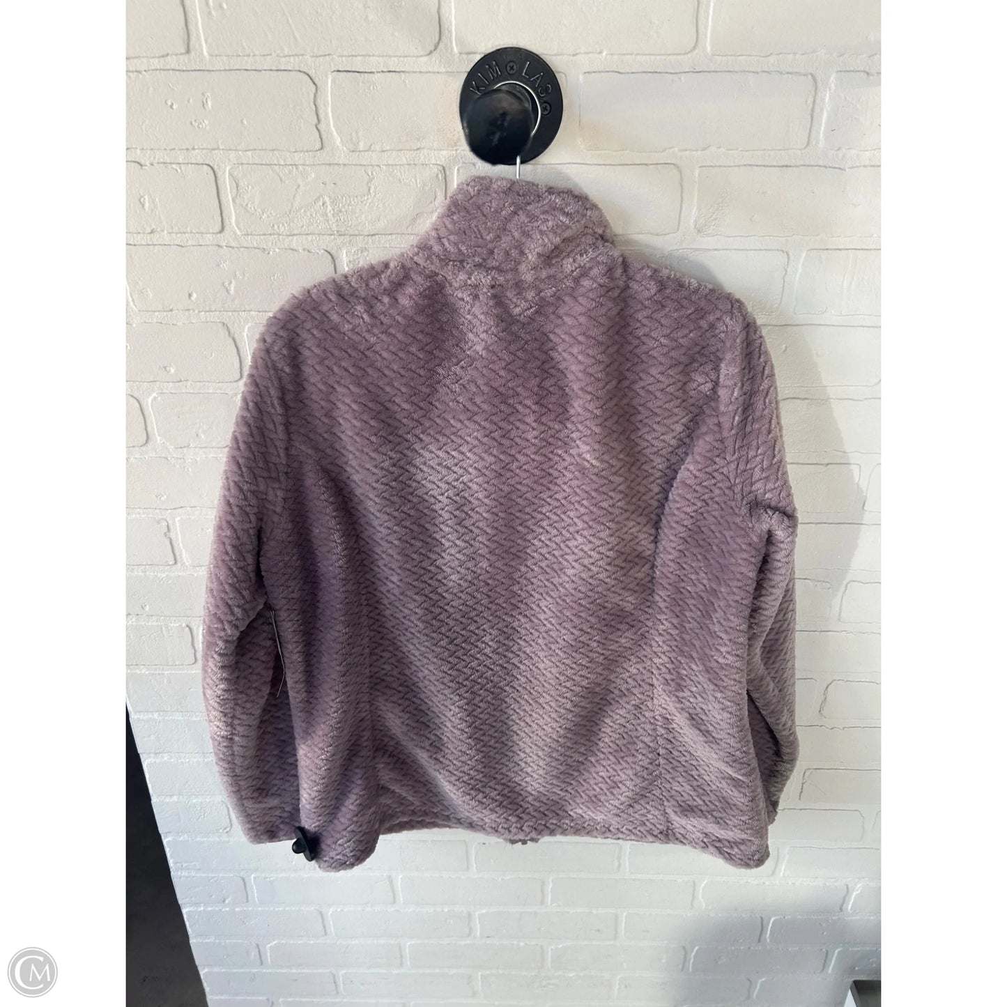 Jacket Fleece By Clothes Mentor In Purple, Size: Xl
