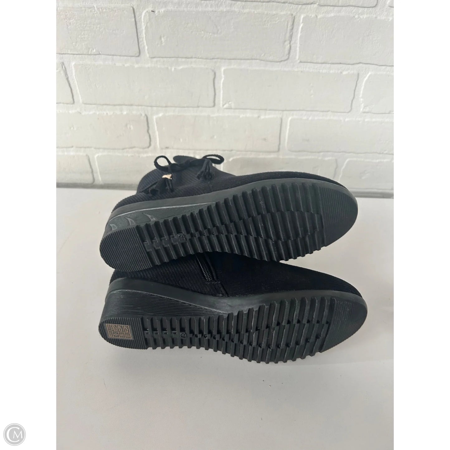 Boots Ankle Heels By Cme In Black, Size: 6.5