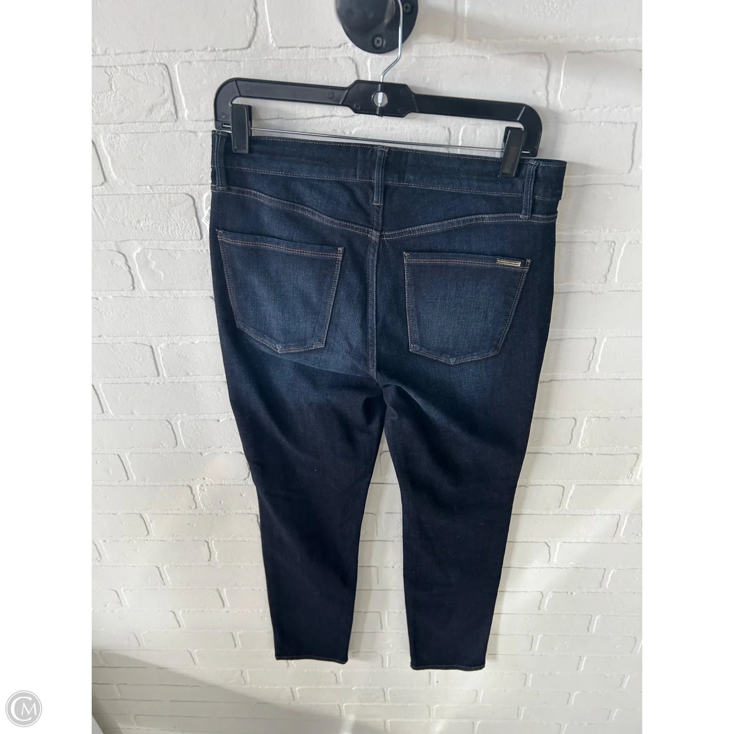 Jeans Straight By White House Black Market In Blue Denim, Size: 8