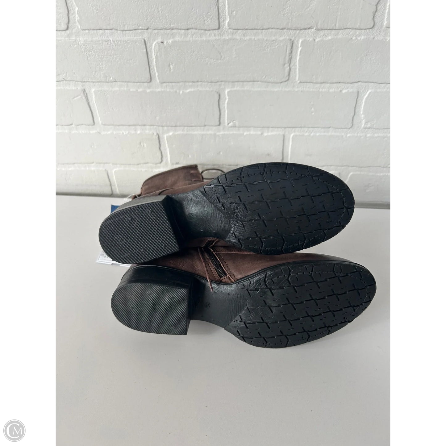 Boots Mid-calf Flats By Miz Mooz In Brown, Size: 8.5