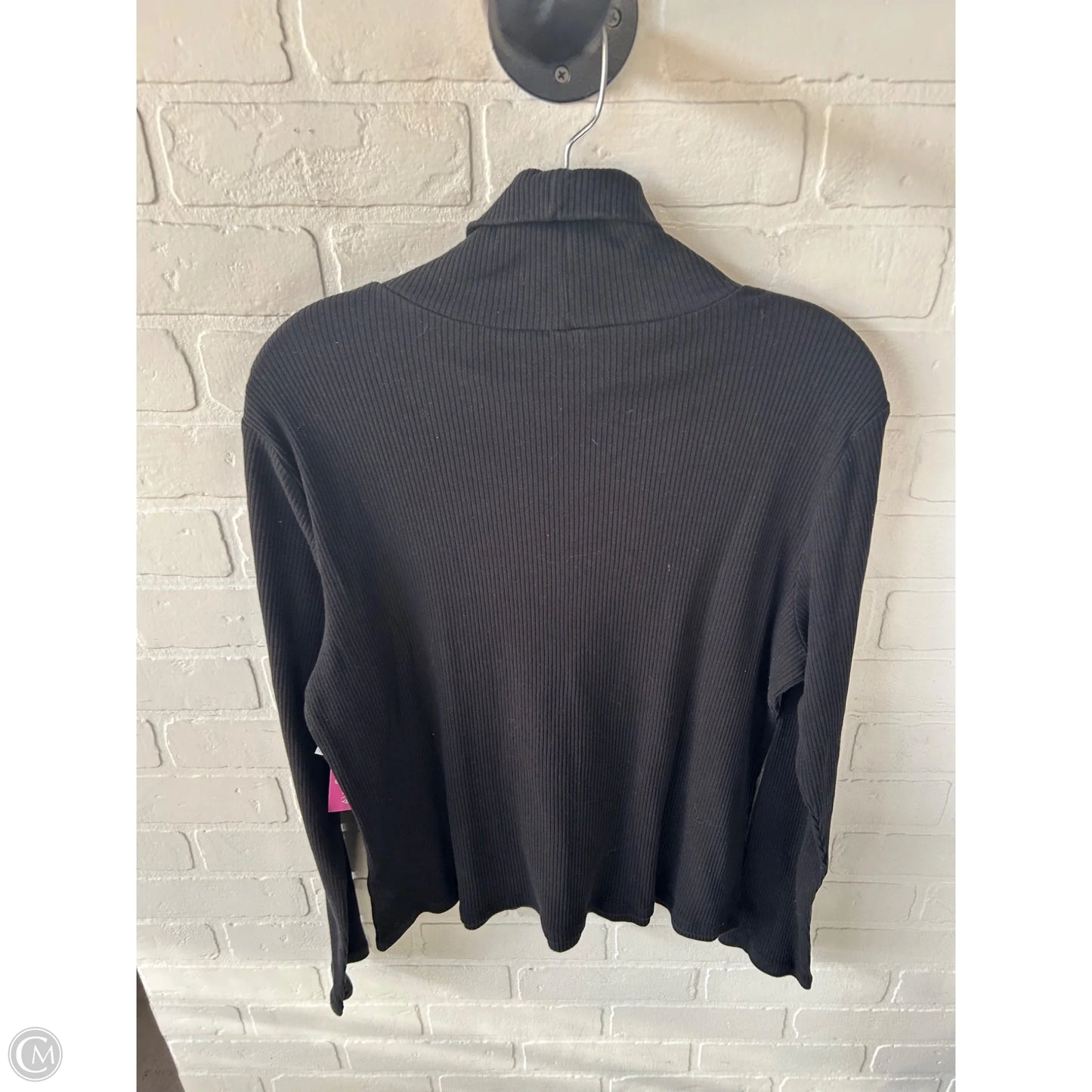 Top Long Sleeve Basic By Old Navy In Black, Size: Xl