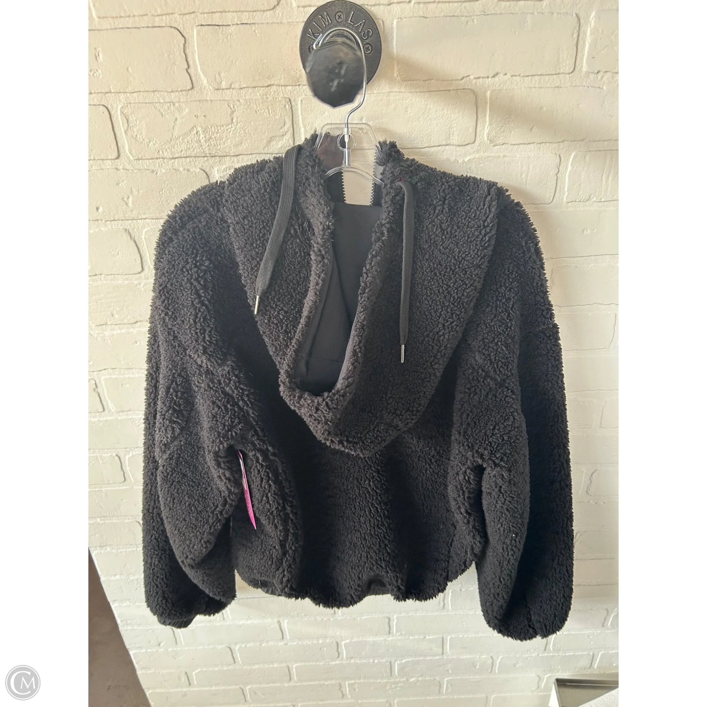 Jacket Fleece By Lululemon In Black, Size: M