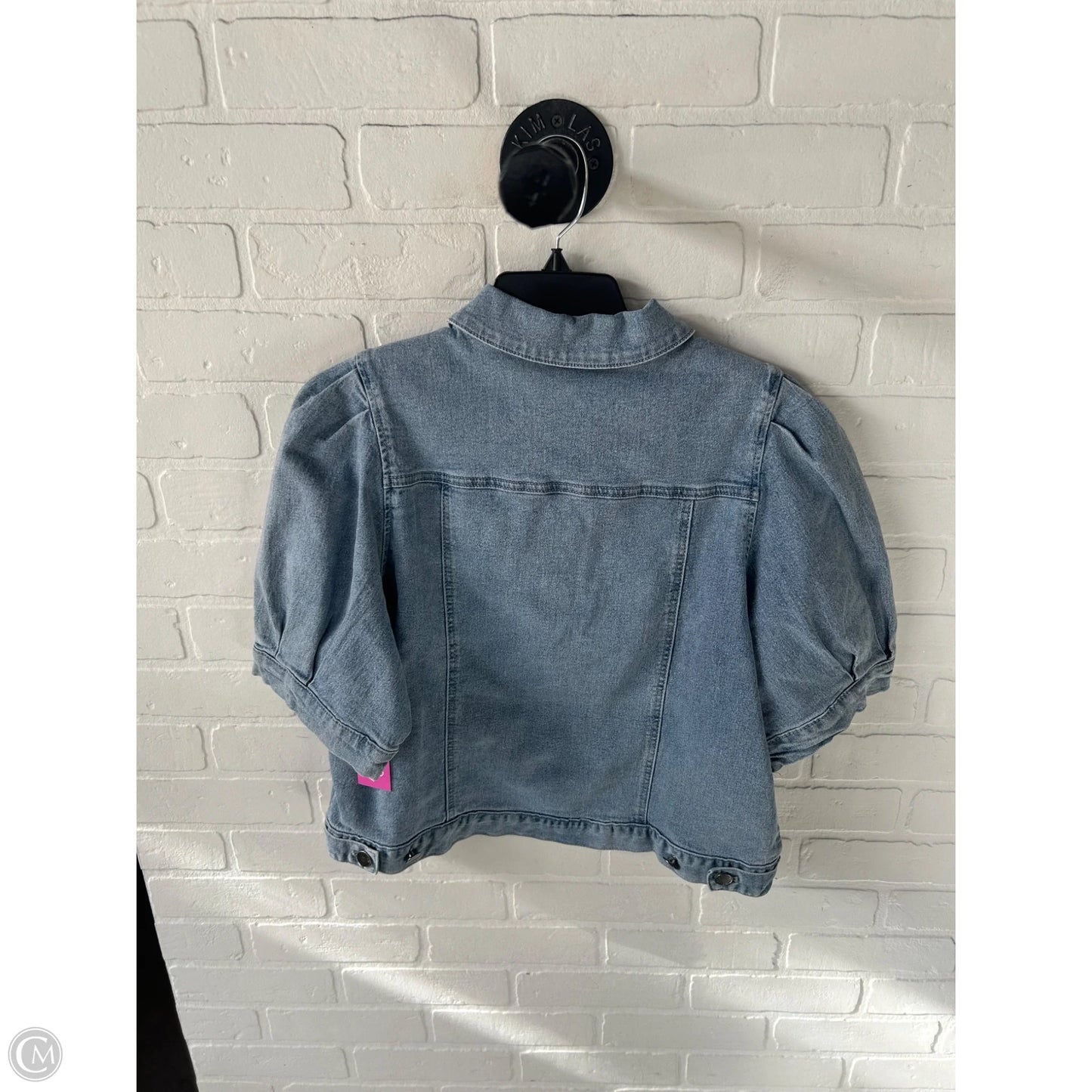 Jacket Denim By Clothes Mentor In Blue Denim, Size: Xs