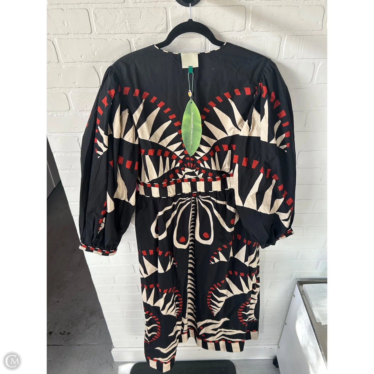 Dress Casual Maxi By Farm Rio In Black & Tan, Size: Xl