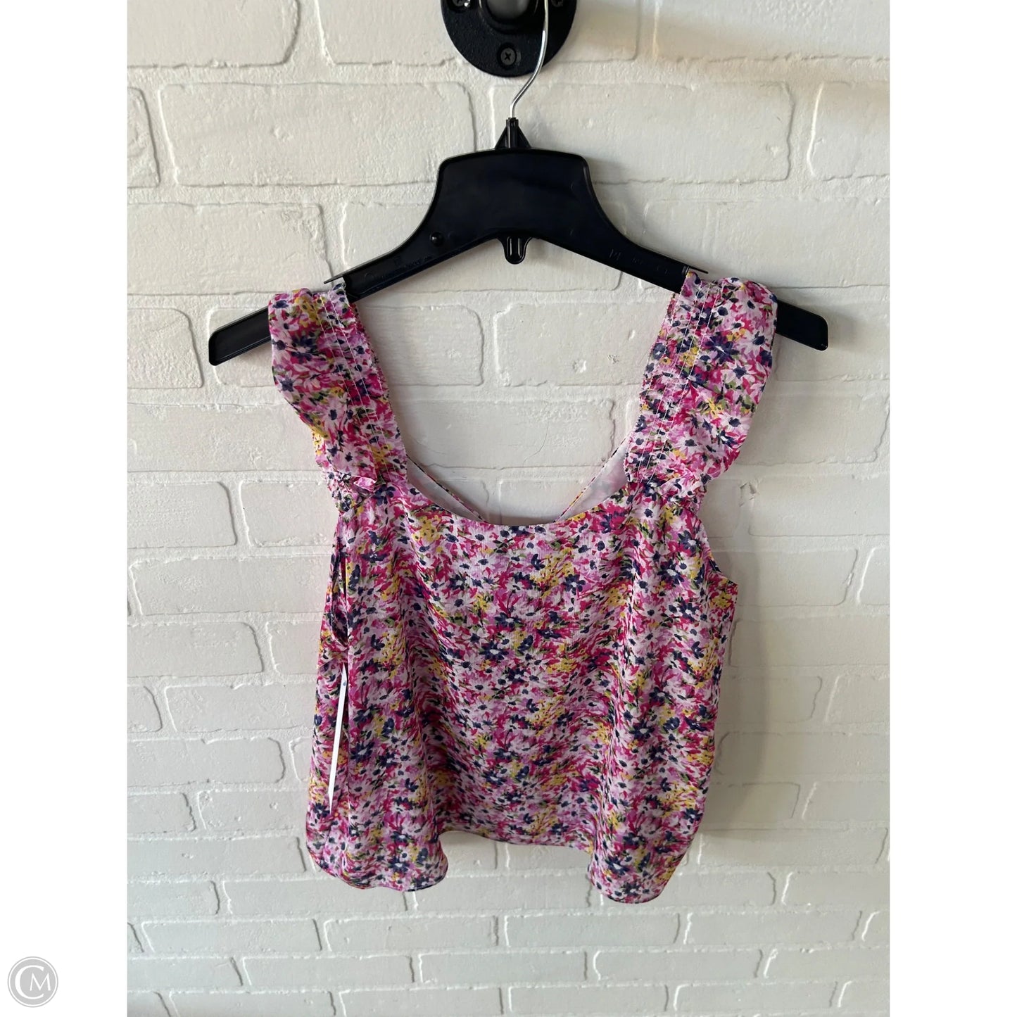 Top Sleeveless By J. Crew In Pink & Purple, Size: M