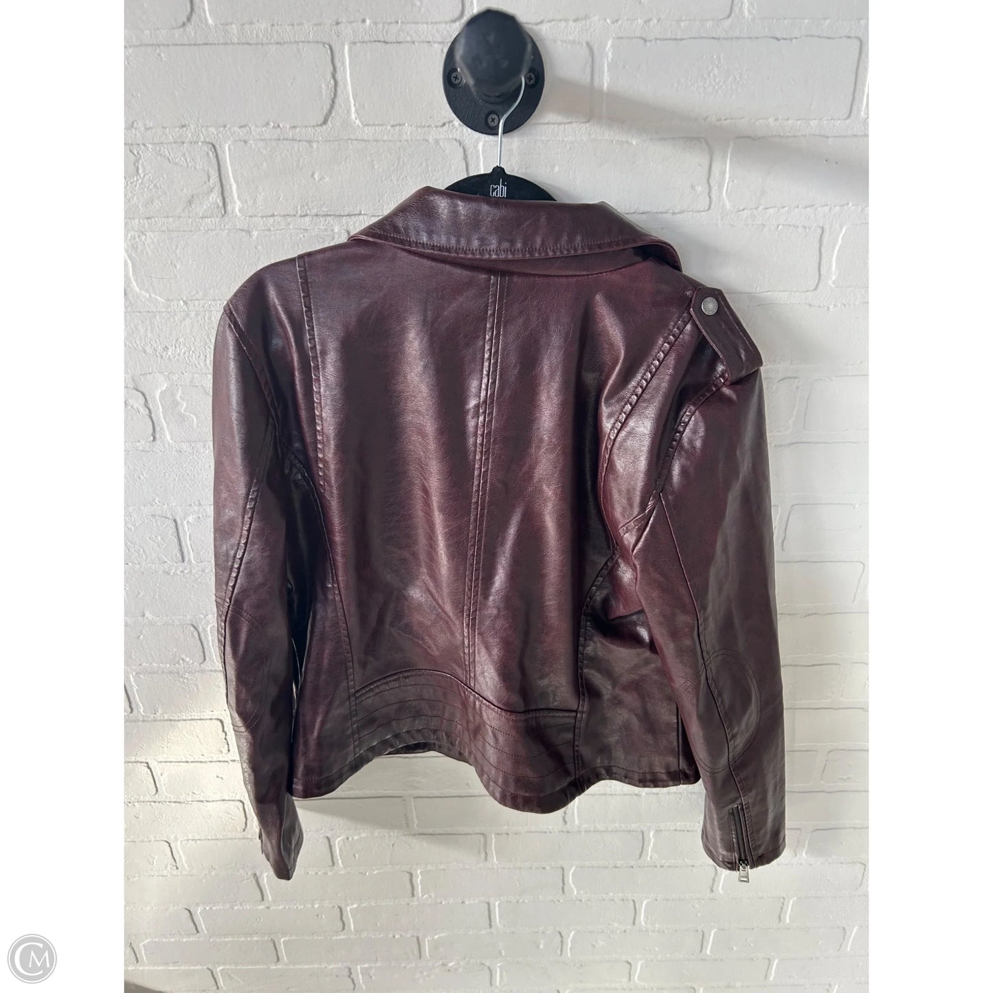 Jacket Moto By Levis In Brown, Size: Xl