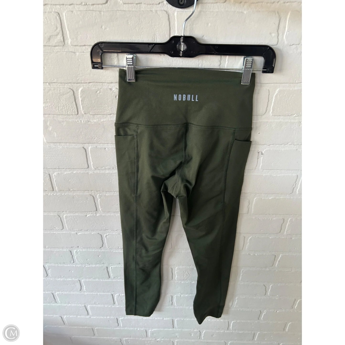 Athletic Leggings By Nobull In Green, Size: 0