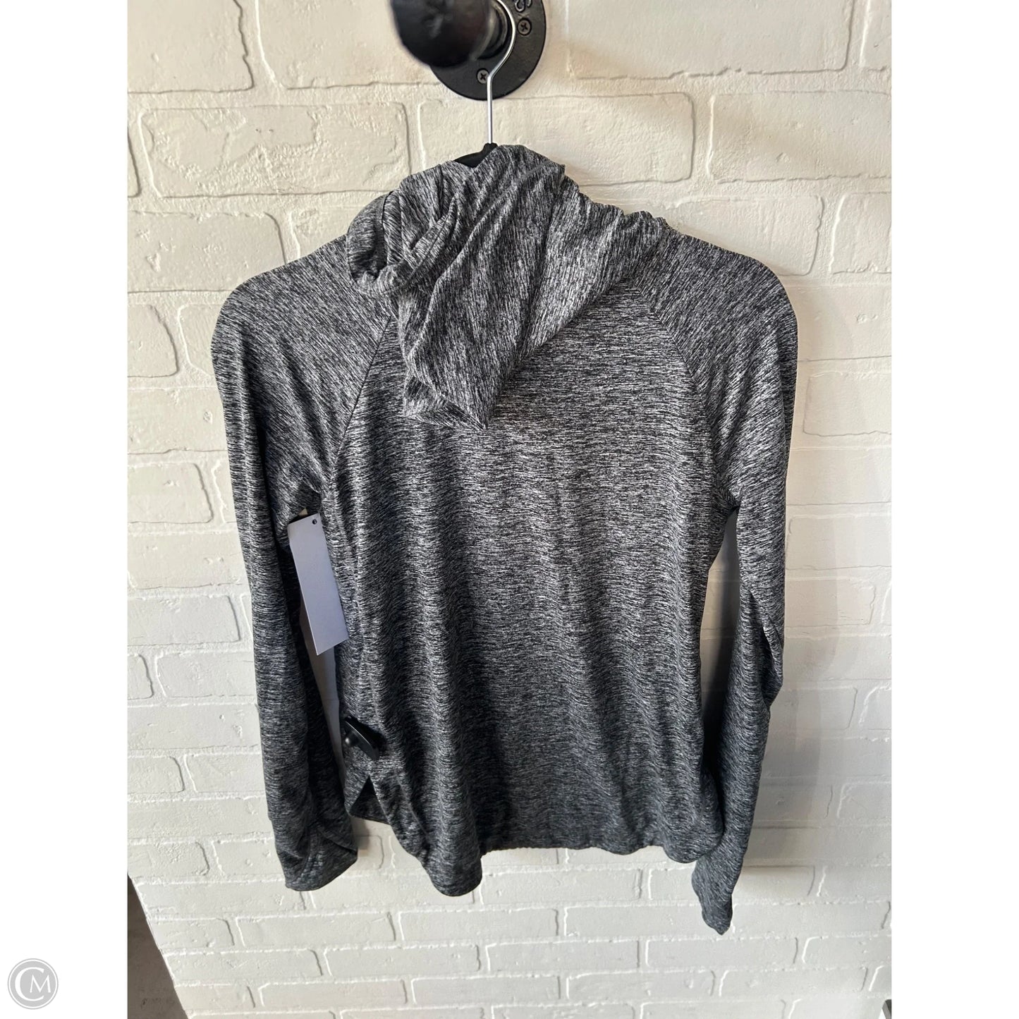 Athletic Top Long Sleeve Hoodie By Athleta In Grey, Size: Xs