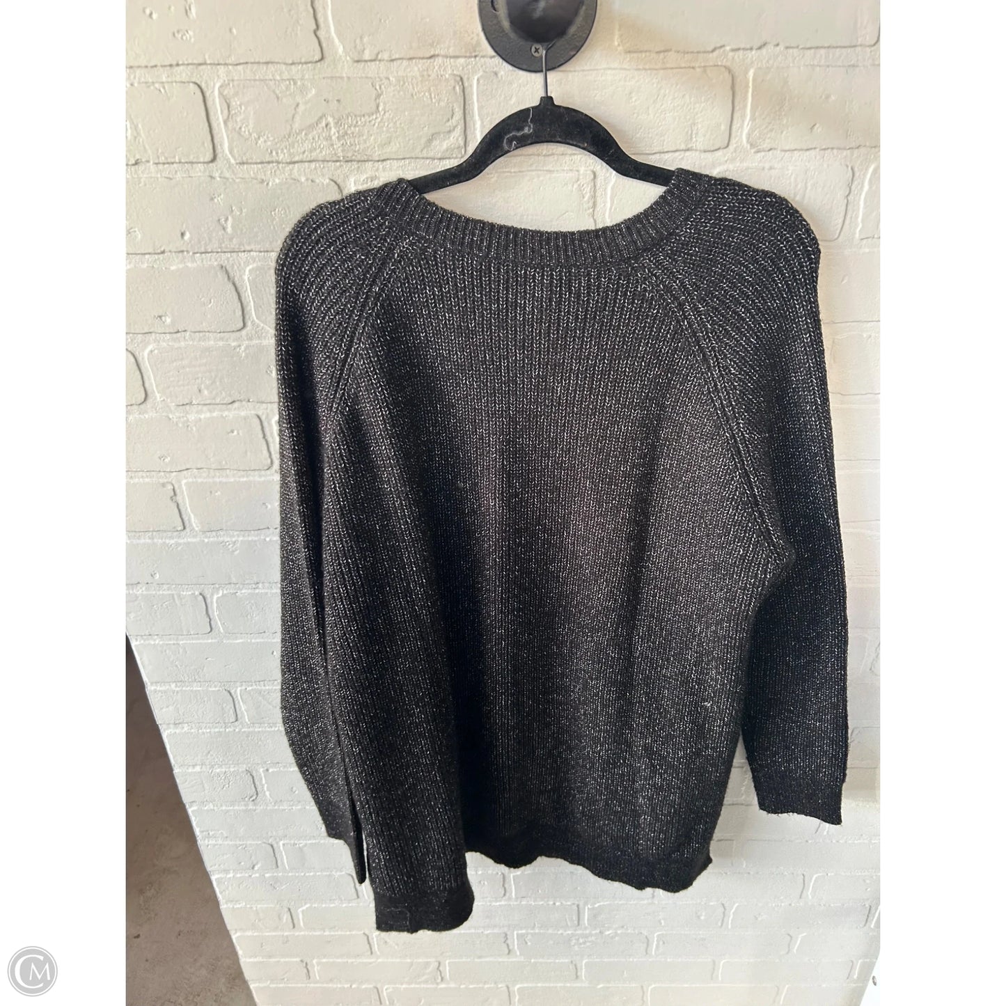 Sweater By Natural Reflections In Black, Size: Xl