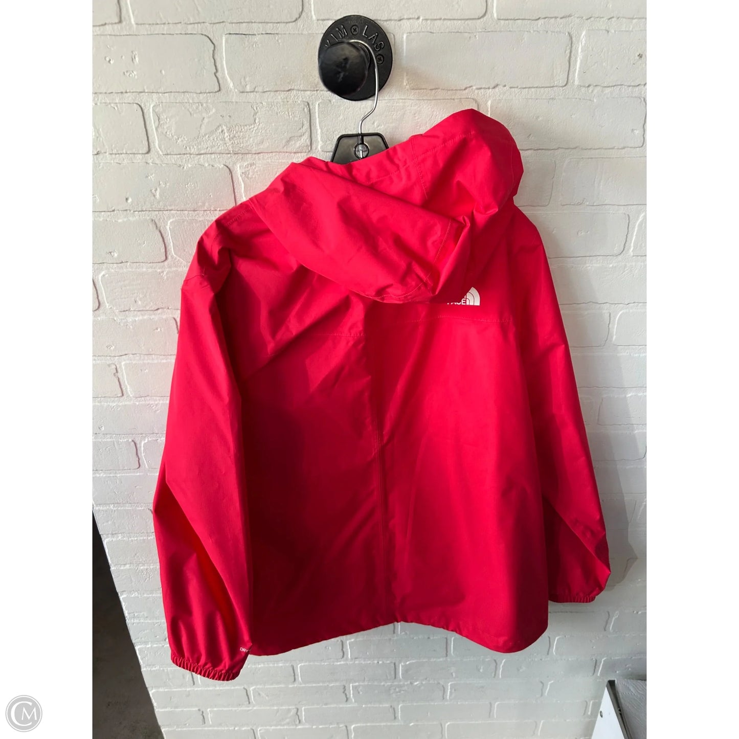 Coat Raincoat By The North Face In Pink, Size: Xxl