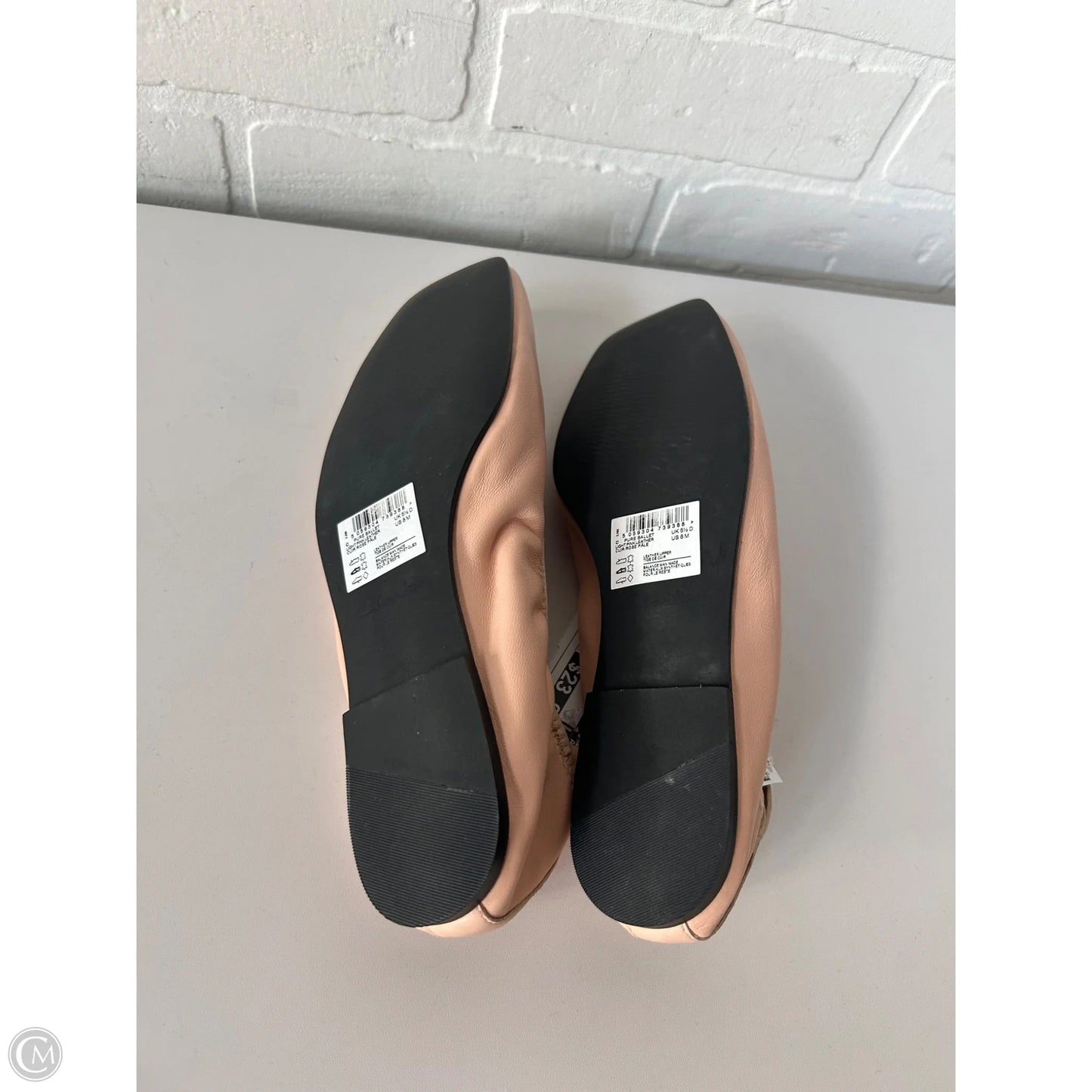 Shoes Flats By Clarks In Pink, Size: 8