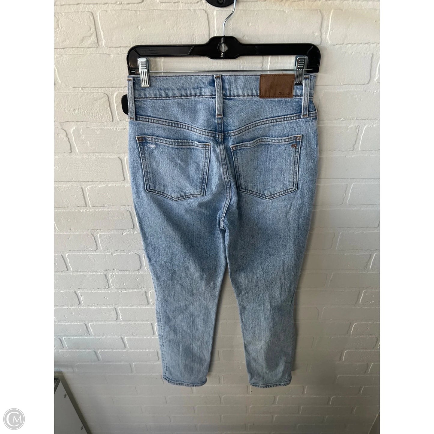 Jeans Cropped By Madewell In Blue Denim, Size: 2
