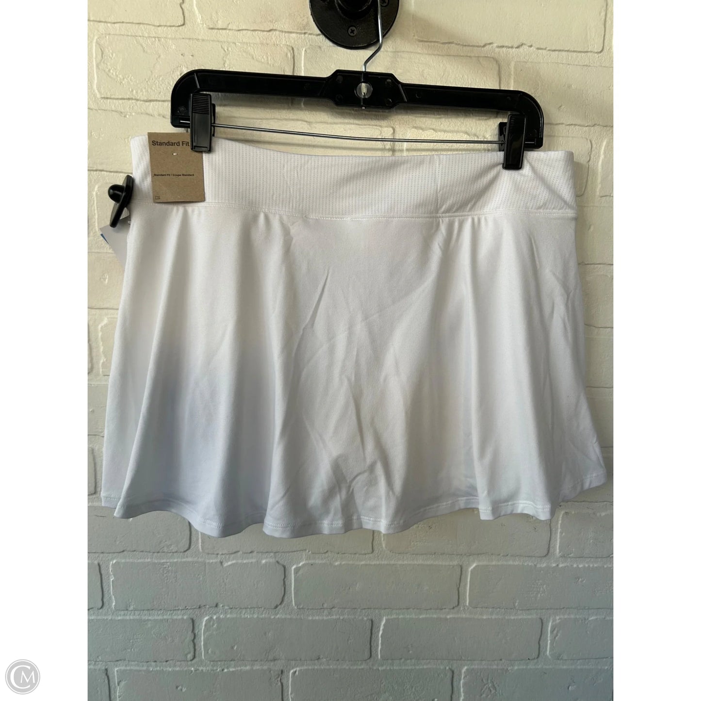 Athletic Skort By Nike In White, Size: 16